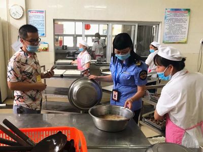 始興“十嚴查”行動 守護學校與幼兒園食堂的食品安全與食鹽關